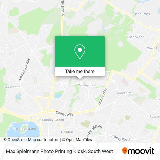 Max Spielmann Photo Printing Kiosk map