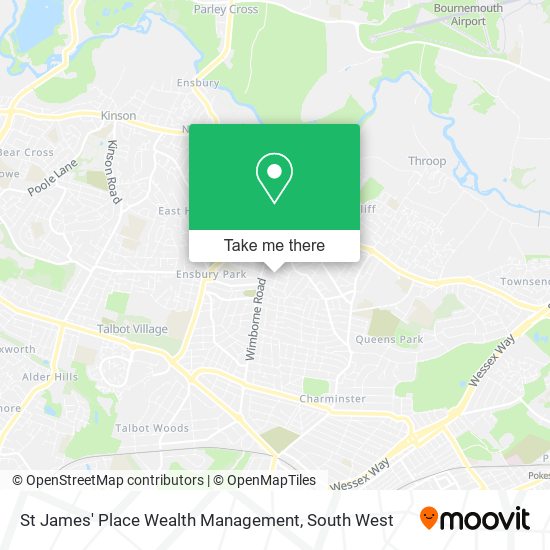 St James' Place Wealth Management map