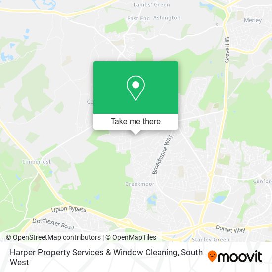 Harper Property Services & Window Cleaning map