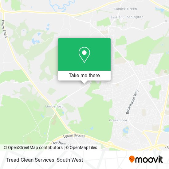 Tread Clean Services map