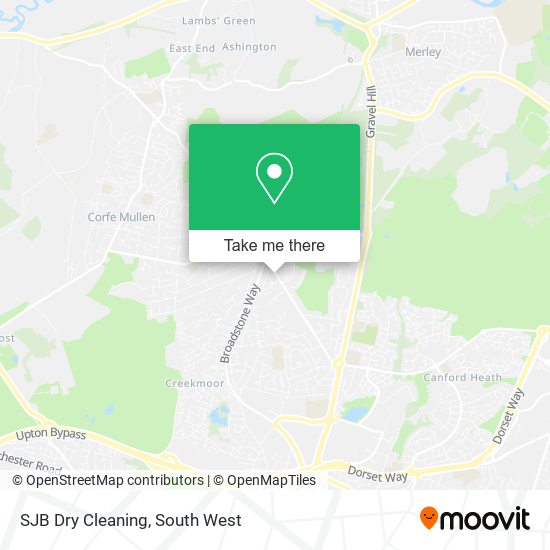 SJB Dry Cleaning map