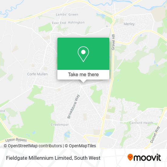 Fieldgate Millennium Limited map
