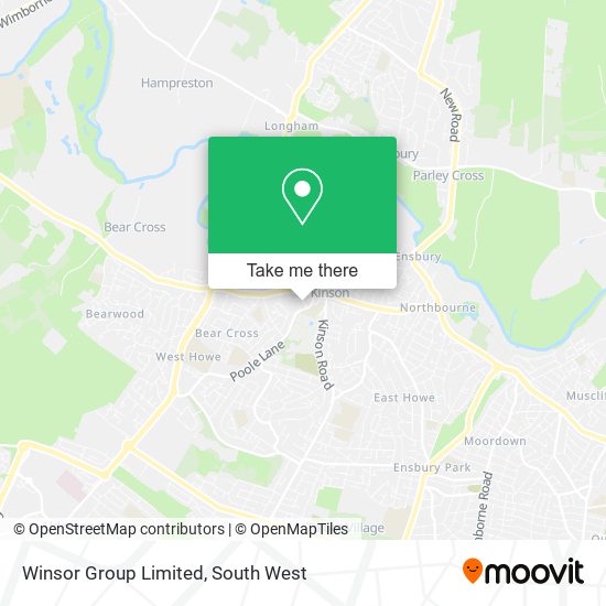 Winsor Group Limited map