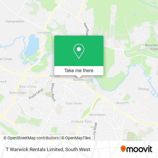 T Warwick Rentals Limited map