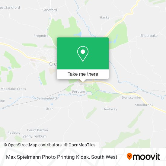 Max Spielmann Photo Printing Kiosk map