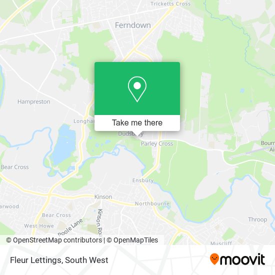 Fleur Lettings map