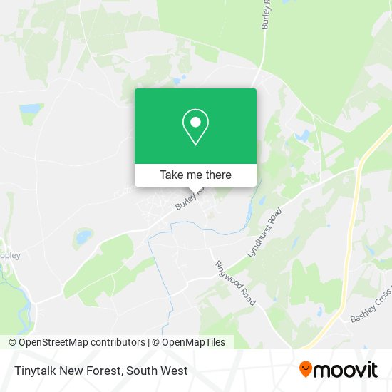 Tinytalk New Forest map