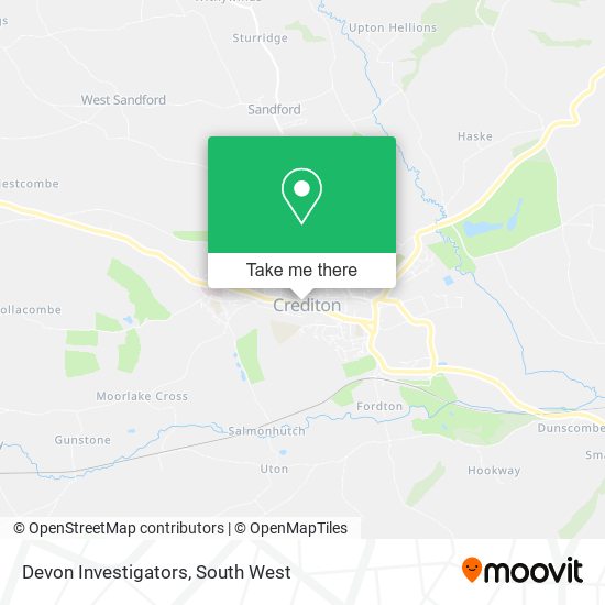 Devon Investigators map