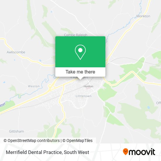 Merrifield Dental Practice map