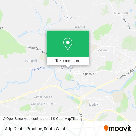 Adp Dental Practice map