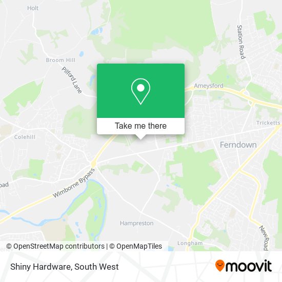 Shiny Hardware map