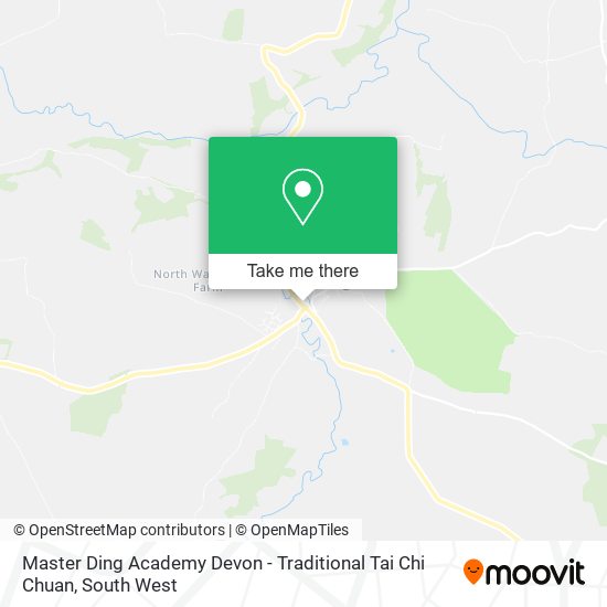 Master Ding Academy Devon - Traditional Tai Chi Chuan map