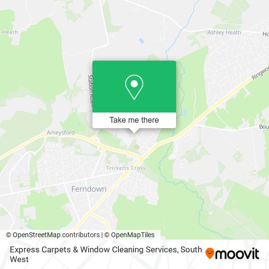 Express Carpets & Window Cleaning Services map