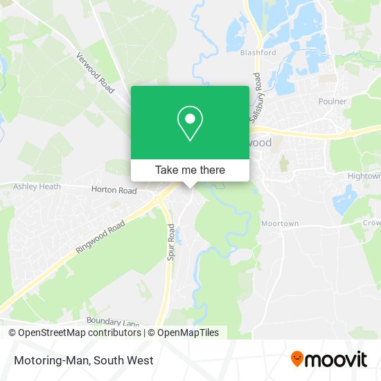 Motoring-Man map
