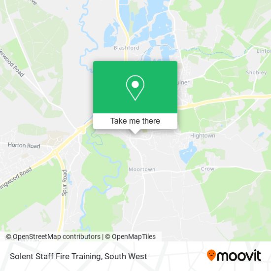 Solent Staff Fire Training map