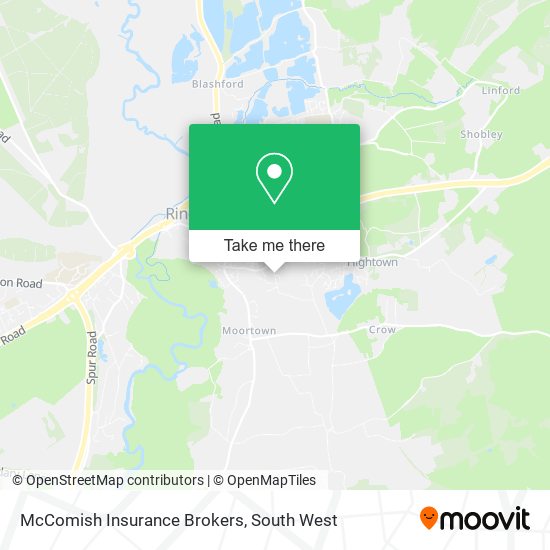 McComish Insurance Brokers map