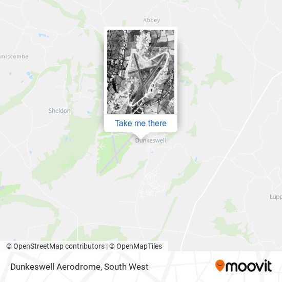 Dunkeswell Aerodrome map