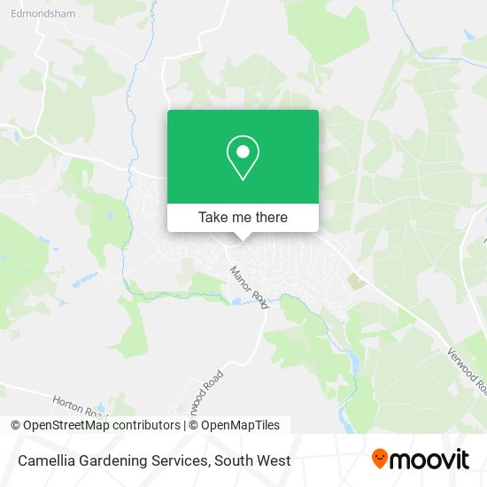 Camellia Gardening Services map