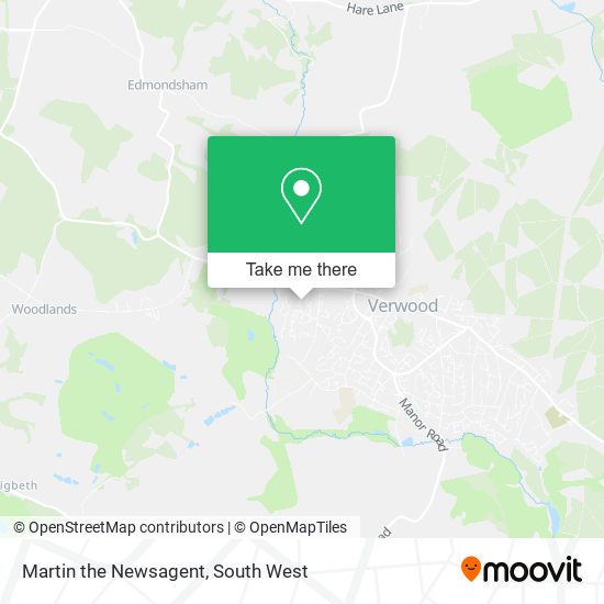 Martin the Newsagent map