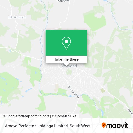 Arasys Perfector Holdings Limited map