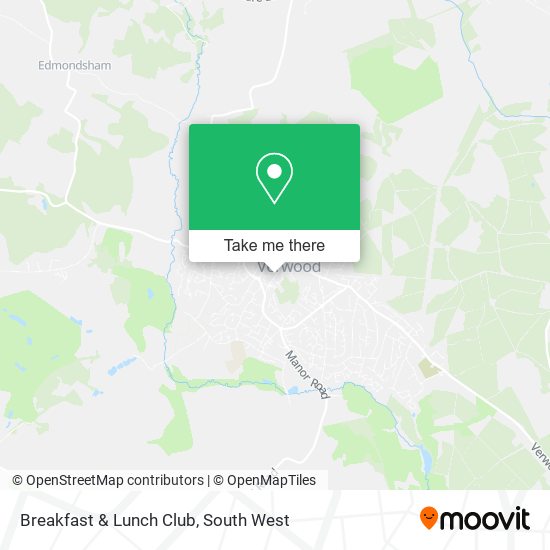 Breakfast & Lunch Club map