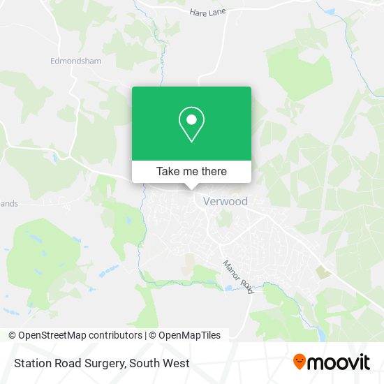Station Road Surgery map