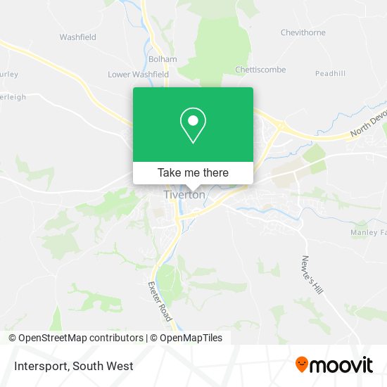 Intersport map