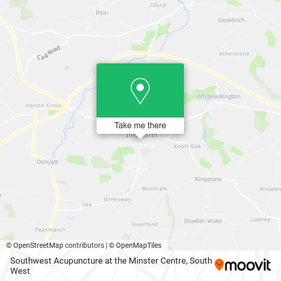 Southwest Acupuncture at the Minster Centre map