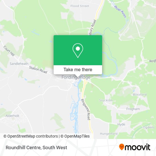 Roundhill Centre map