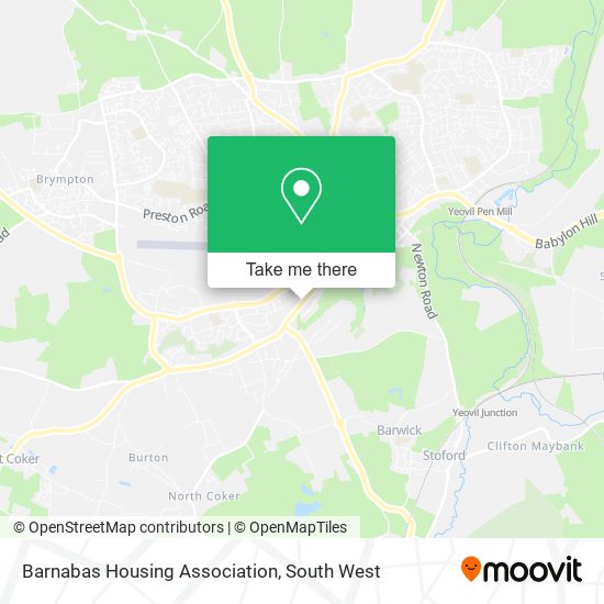 Barnabas Housing Association map