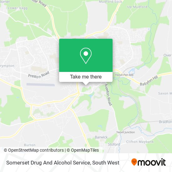 Somerset Drug And Alcohol Service map