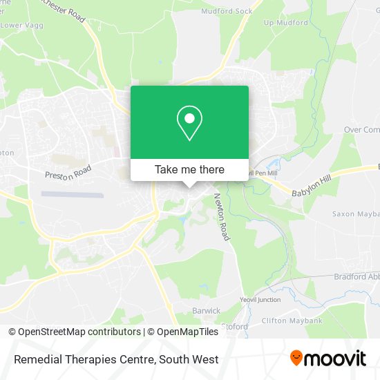 Remedial Therapies Centre map