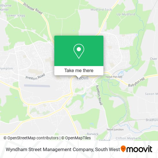 Wyndham Street Management Company map