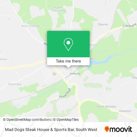 Mad Dogs Steak House & Sports Bar map