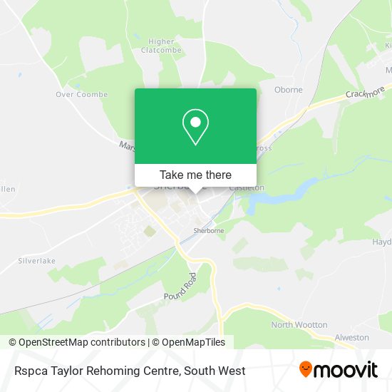Rspca Taylor Rehoming Centre map
