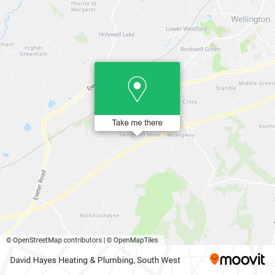 David Hayes Heating & Plumbing map