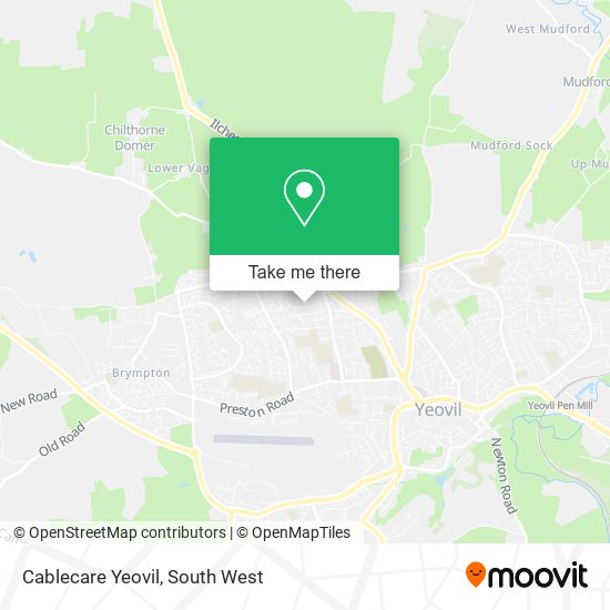 Cablecare Yeovil map