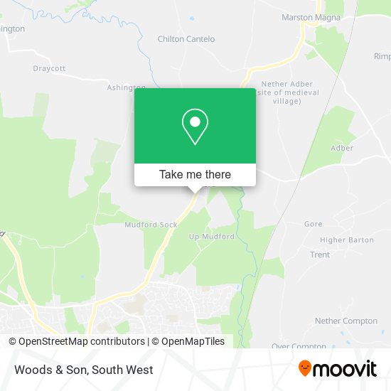 Woods & Son map