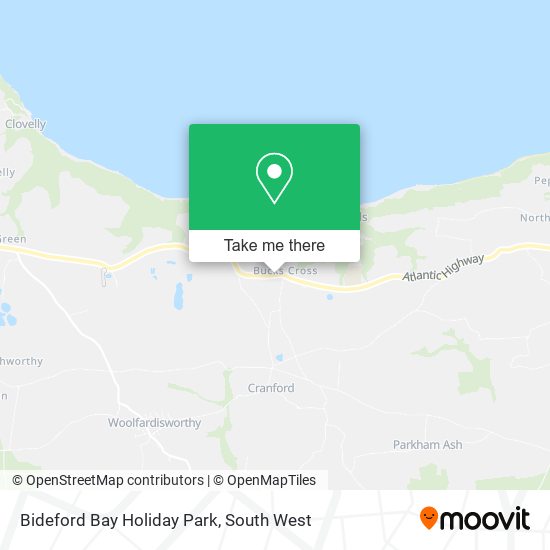 Bideford Bay Holiday Park map