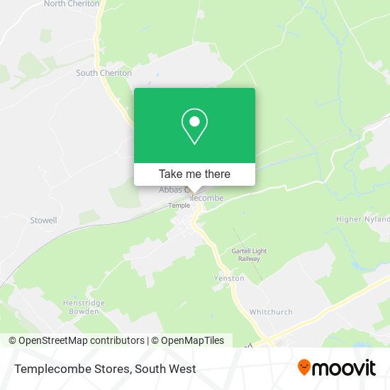 Templecombe Stores map