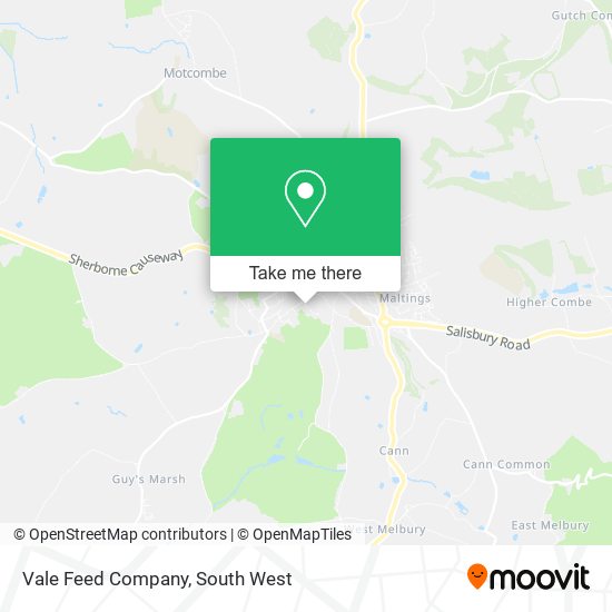 Vale Feed Company map