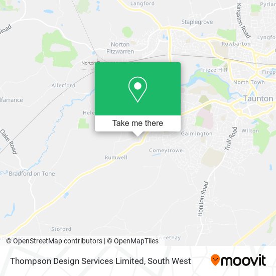 Thompson Design Services Limited map