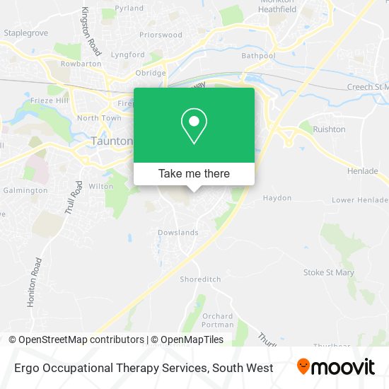 Ergo Occupational Therapy Services map