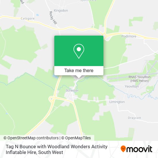 Tag N Bounce with Woodland Wonders Activity Inflatable Hire map