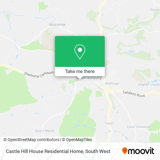 Castle Hill House Residential Home map
