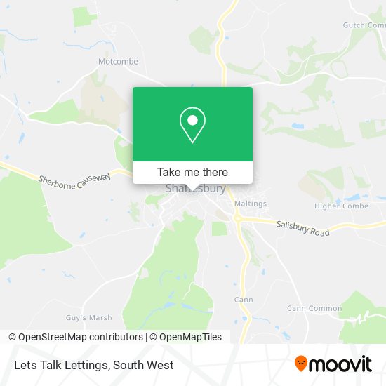 Lets Talk Lettings map