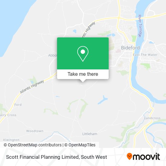 Scott Financial Planning Limited map