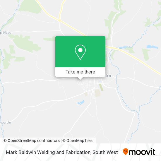 Mark Baldwin Welding and Fabrication map