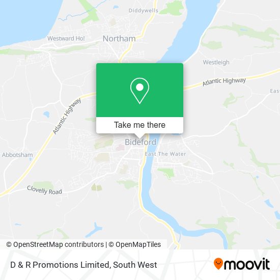 D & R Promotions Limited map
