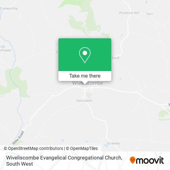 Wiveliscombe Evangelical Congregational Church map